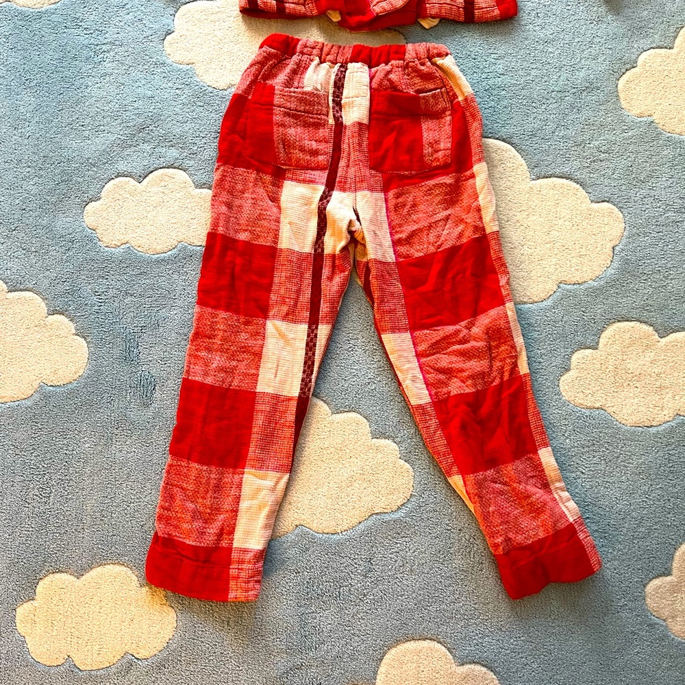 Ace&jig rouge trousers- xs - don’t and back pockets- button fly- elastic waist